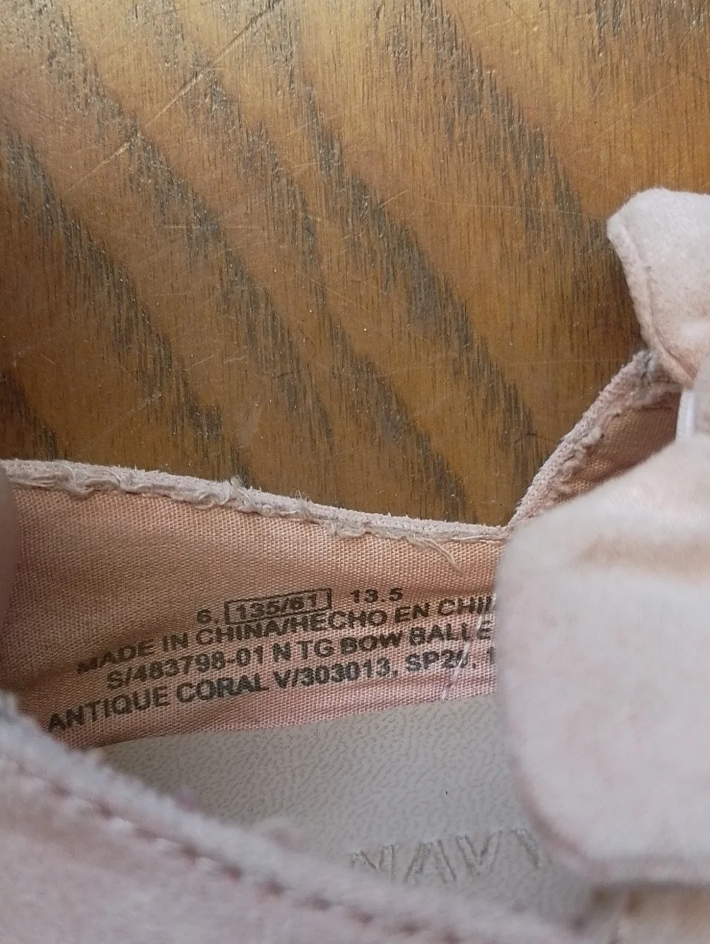 Old Navy Pink Bow Ballet Flats- Toddler